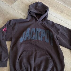 Cactus Jack by Travis Scott Dark Brown Hoodie